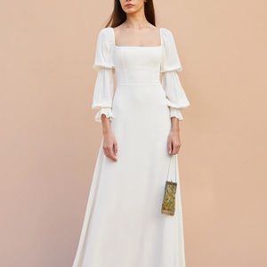 NWT Reformation Stars Dress in Ivory